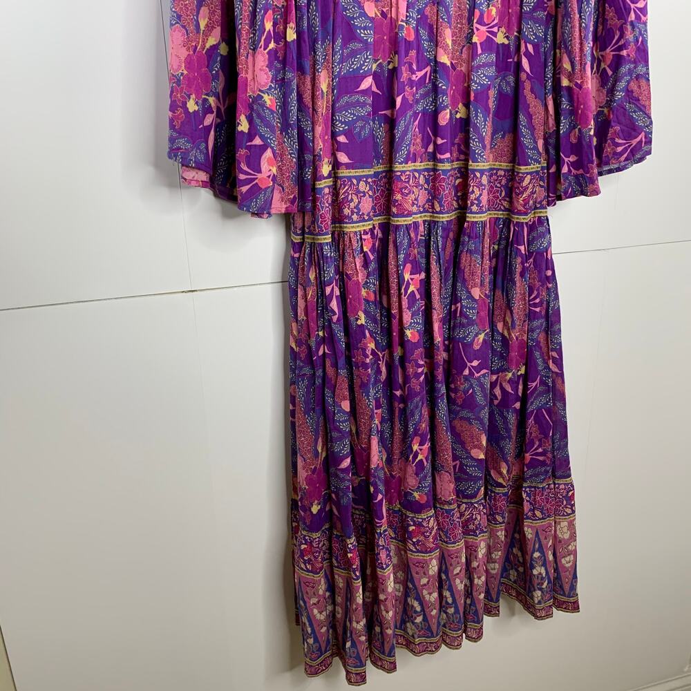 Spell & the Gypsy Collective Bianca Boho Maxi Lavender Wisteria Dress - Picture 7 of 15